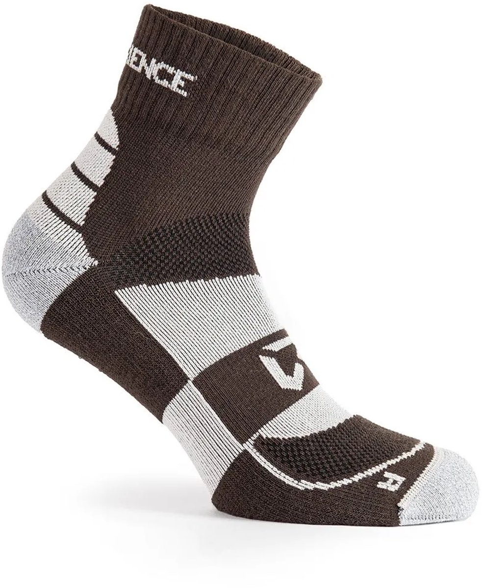 Rock Experience Outdoor Quarter Korte Sokken Ebony / Microchip