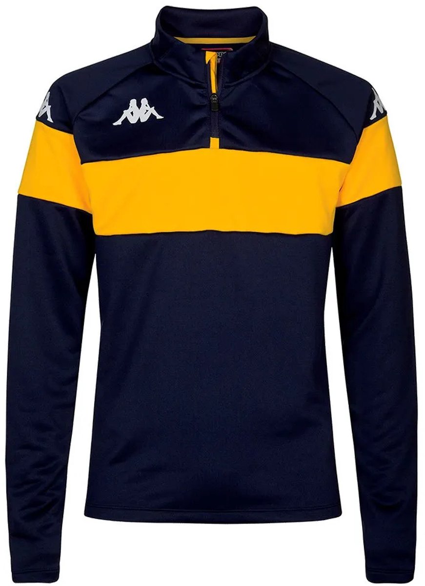 Kappa Dovare Sweatshirt Met Halve Rits Man Blauw