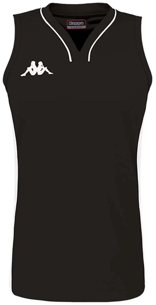 Kappa Caira Mouwloos T-shirt Zwart L Vrouw