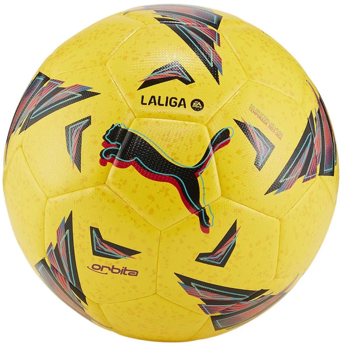 Puma Orbita Laliga 1 Voetbal Geel 3