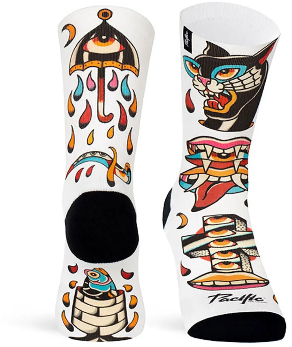 Pacific Socks Flashy Half Lange Sokken Veelkleurig EU 37-41