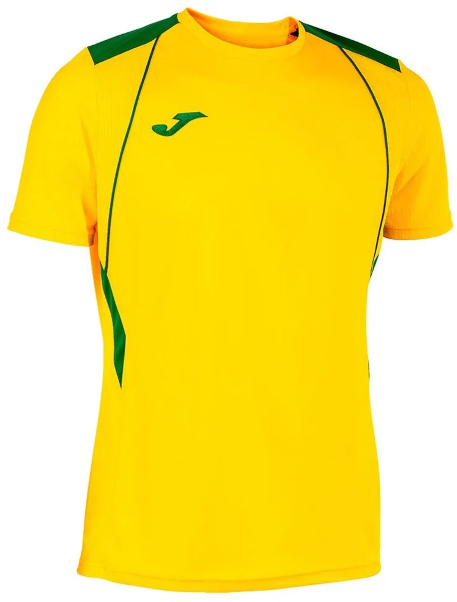 Joma Championship Vii T-shirt Met Korte Mouwen Geel 5-6 Years Jongens