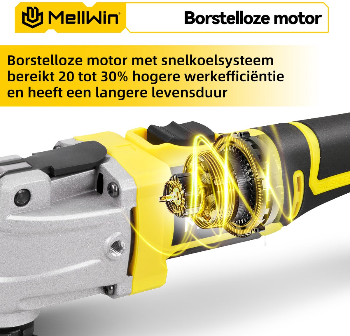 MellWin Accu Multitool - 2x Accu's & 22x Accessoires thumbnail 5