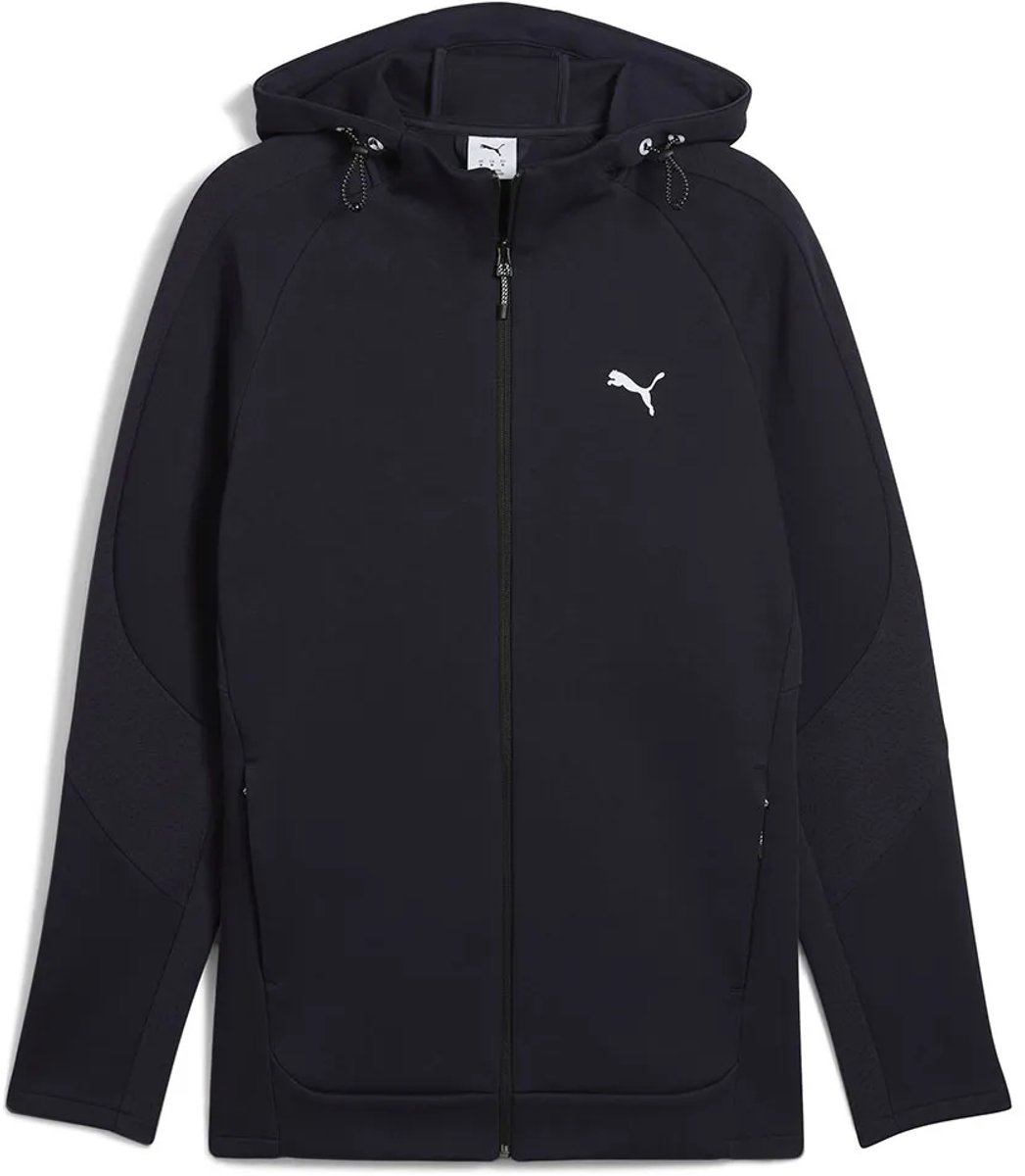 Puma Evostripe Sweatshirt Met Rits M Man Vrouw Blauw
