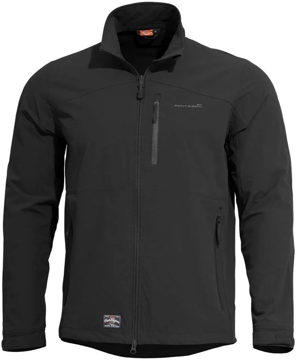 Pentagon Elite Light Softshell Jas Man Zwart
