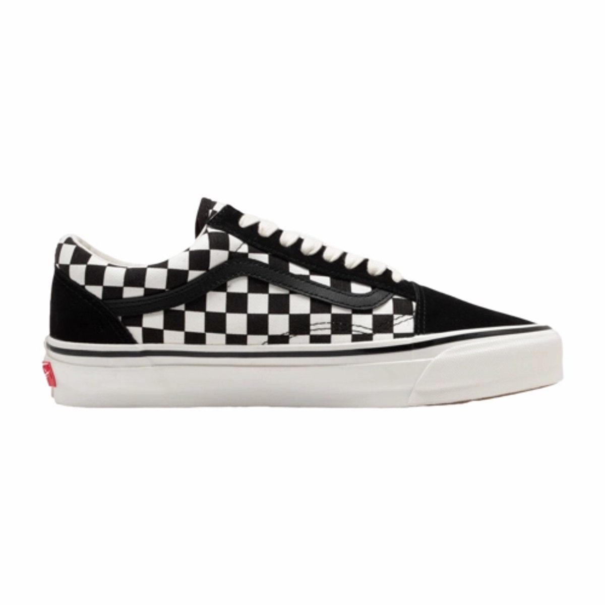 Vans Men LX Old Skool Check-Schoenmaat Wit