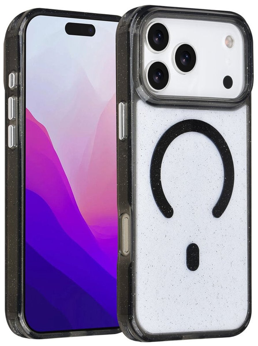 TUNIQ Back cover - iPhone 17 Pro Max - Zwart - MagSafe-compatibel - Schokbestendig