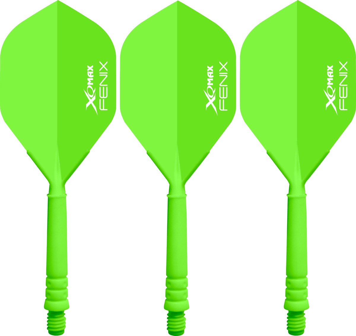 XQ Max Fenix Bar Flights Green Standard - Dart Flights