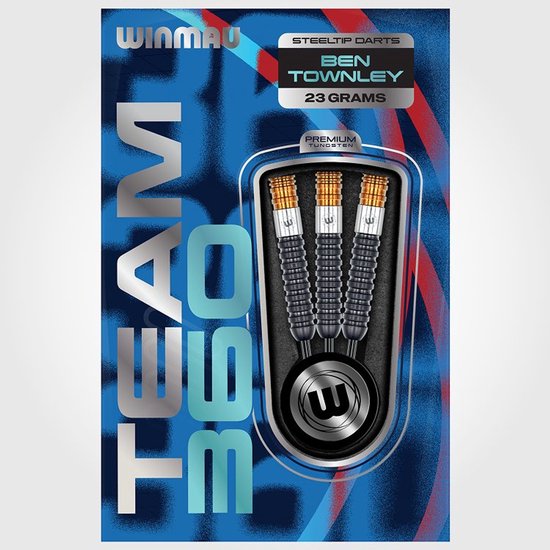 Winmau Team 360 Ben Townley 90% - Dartpijlen van Winmau — afbeelding 3