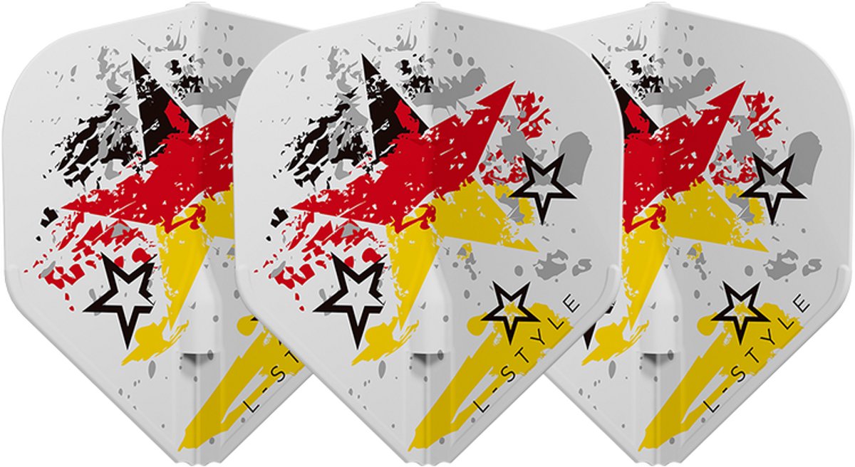 L-Style EZ L1 Stefannie Rennoch White - Dart Flights