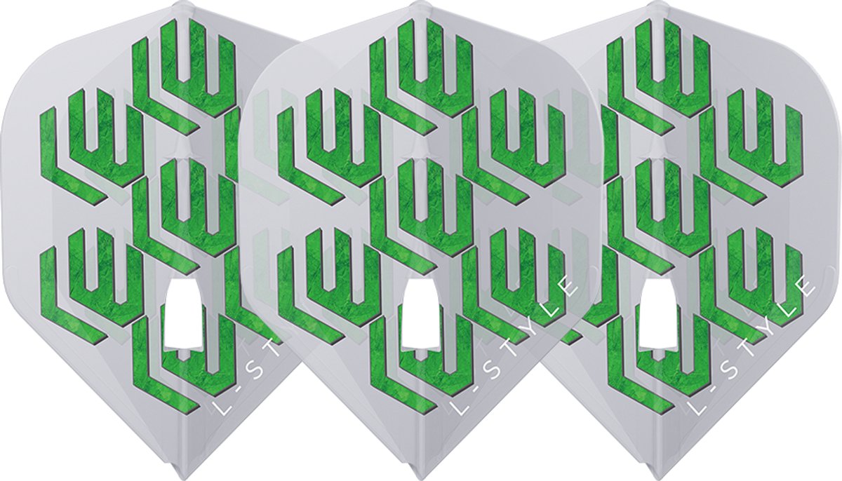 L-Style L1 PRO Lukas Wenig Clear White - Dart Flights