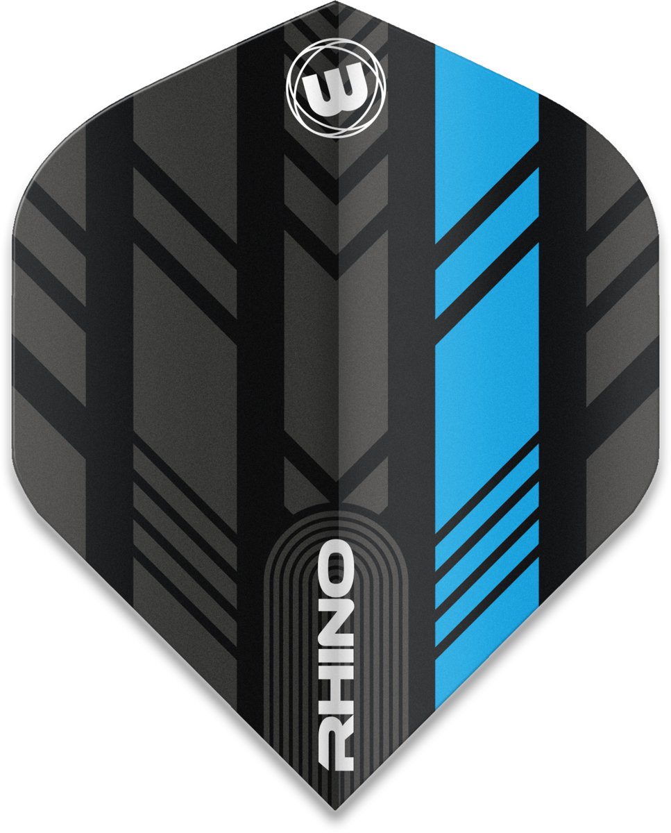 Winmau Rhino Extra Thick Black & Blue - Dart Flights