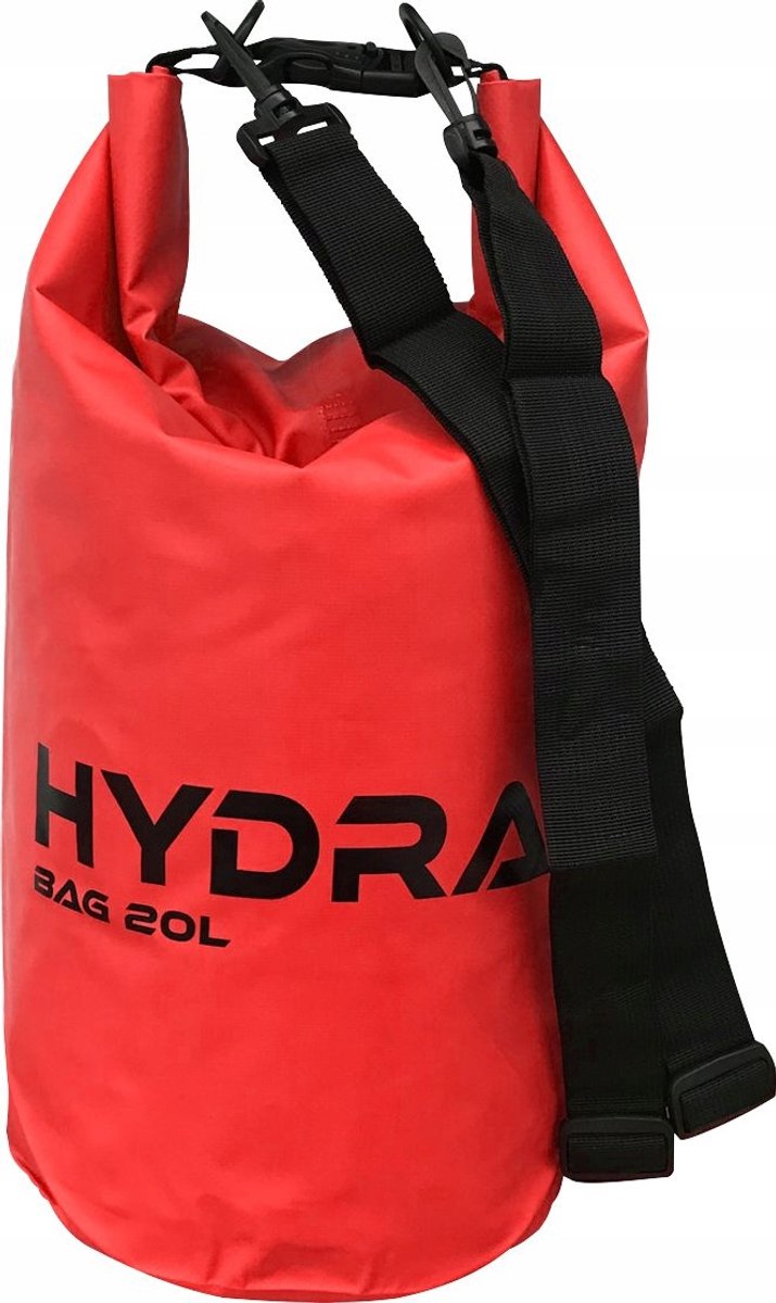 Waterdichte Tas 20L - Hydra Kajak, Strand, Vissen - Rood