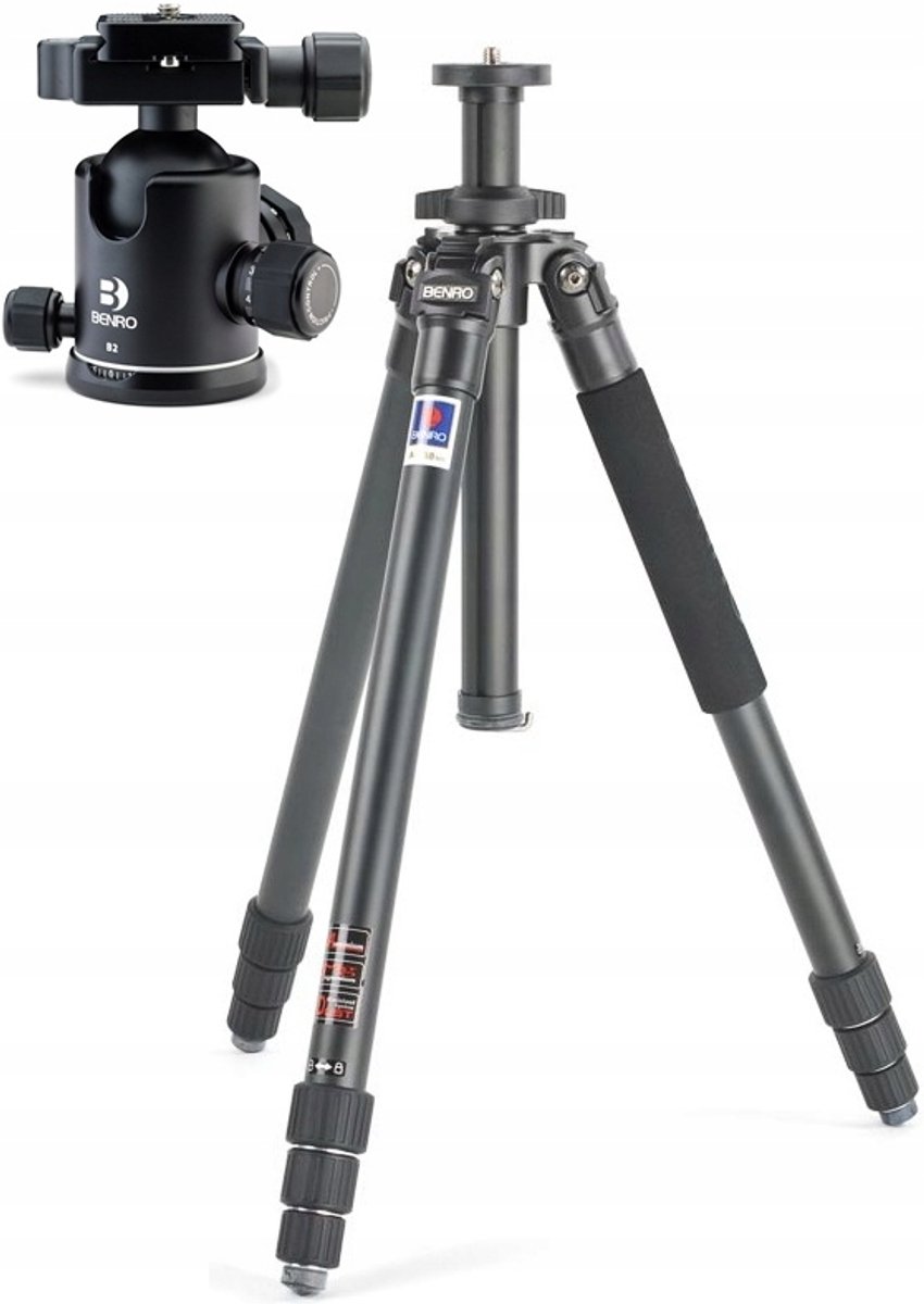 Benro A2580T B2 Statief met Balhoofd - Lichtgewicht en Stabiel