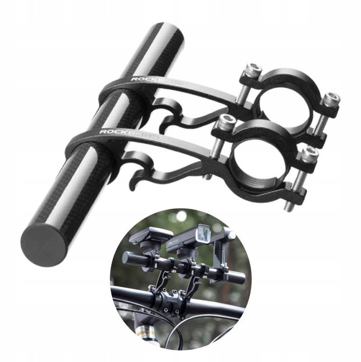 ROCKBROS Stuurverlenger - Meer ruimte voor fietsaccessoires