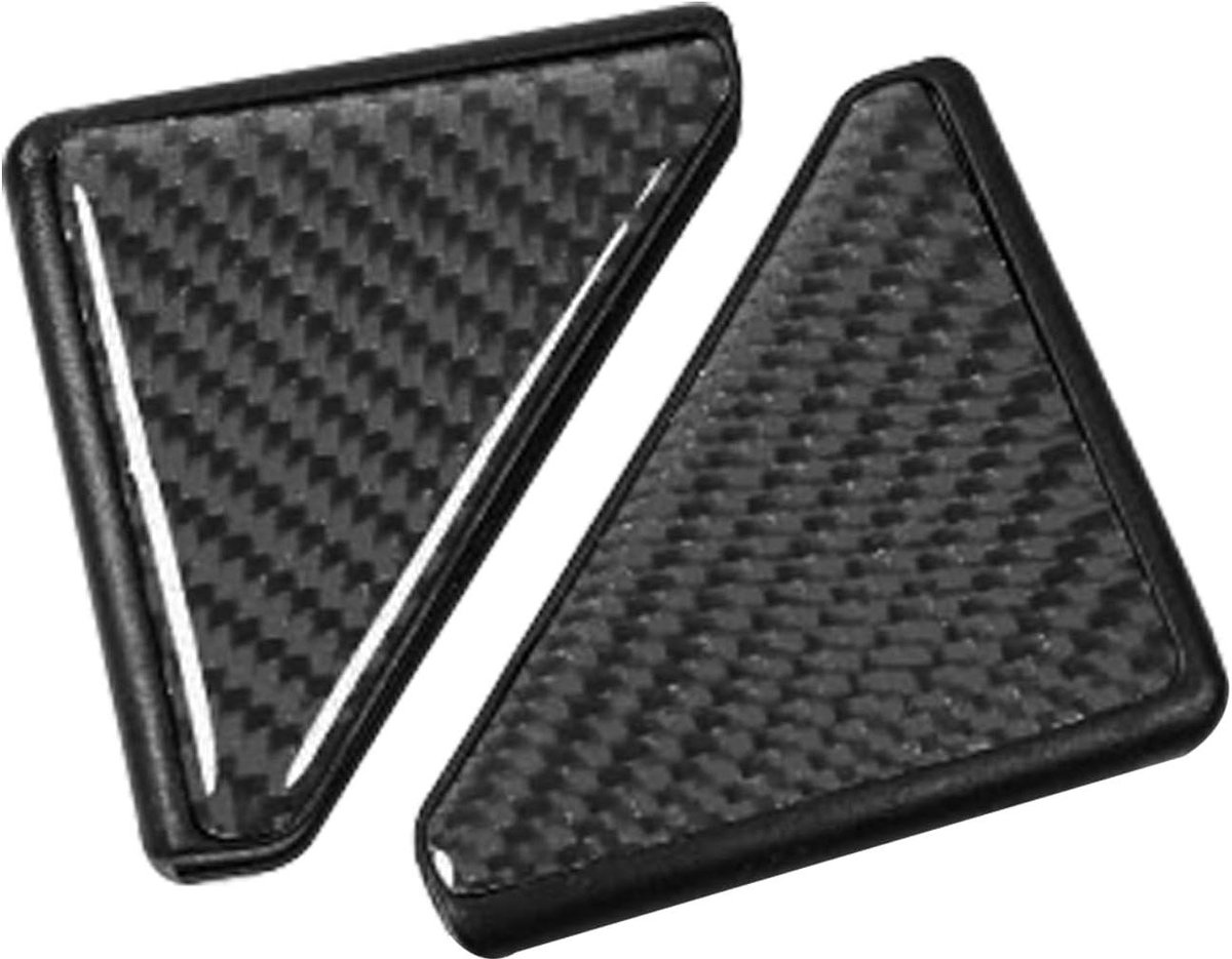 CSGoods - Autodeurhoeken Anti-Kras Bescherming 2 Stuks Zwart Universele Sticker auto accessoires