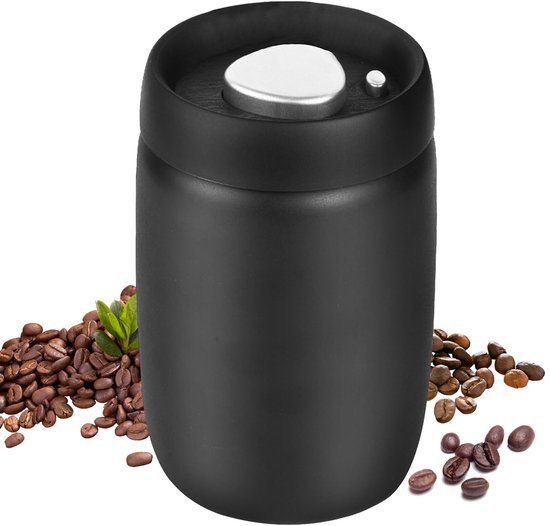 Premium 500 g roestvrijstalen koffiebus voor het bewaren van koffie