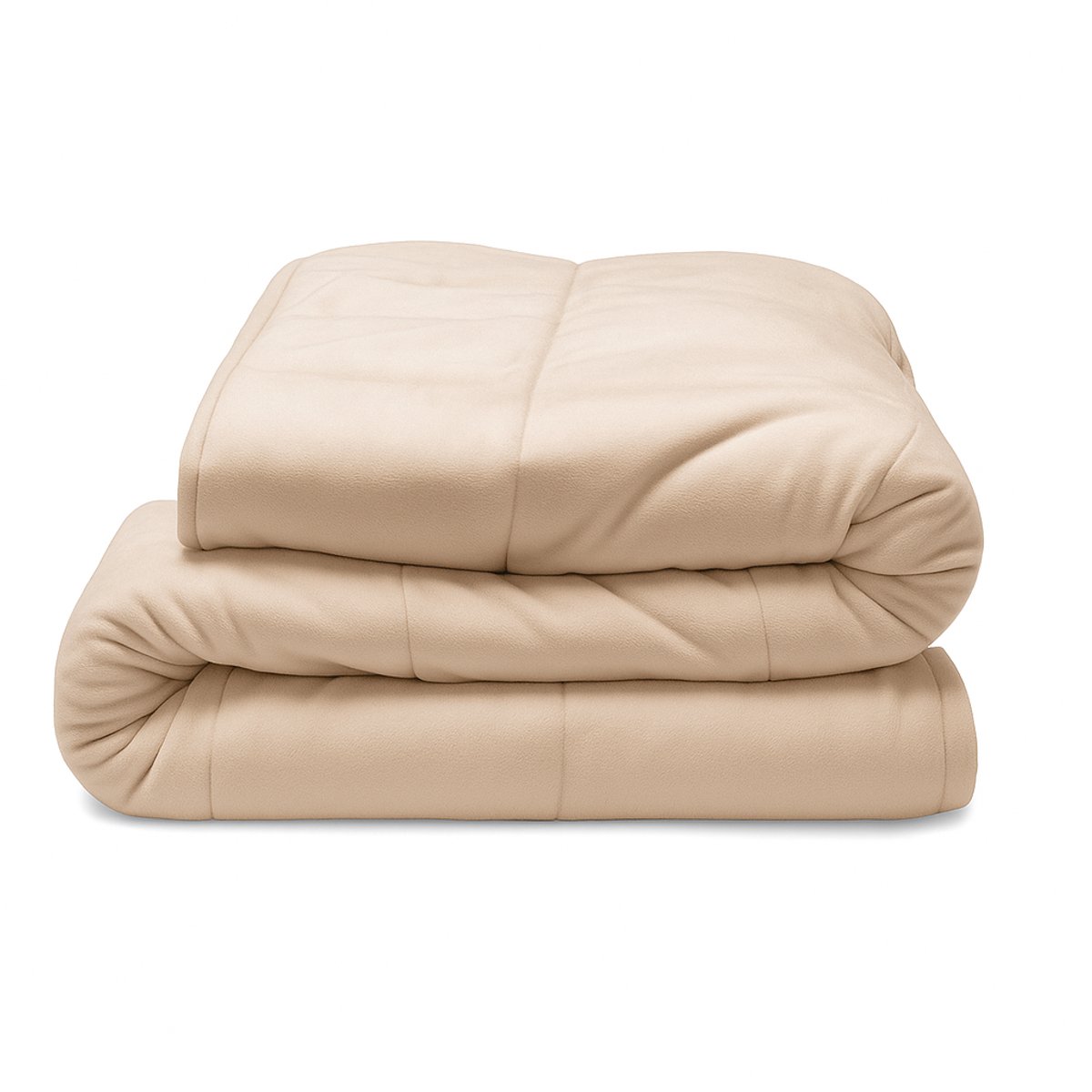 Verzwaringsdeken 6 Bruin - Luxe kwaliteit - 150 x 200 cm- BEST GETEST - Zwaartedeken - Premium Weighted blanket / Professioneel verzwaarde deken - Het Ultieme kadootje - Warm Verzwarings deken - REM nights®