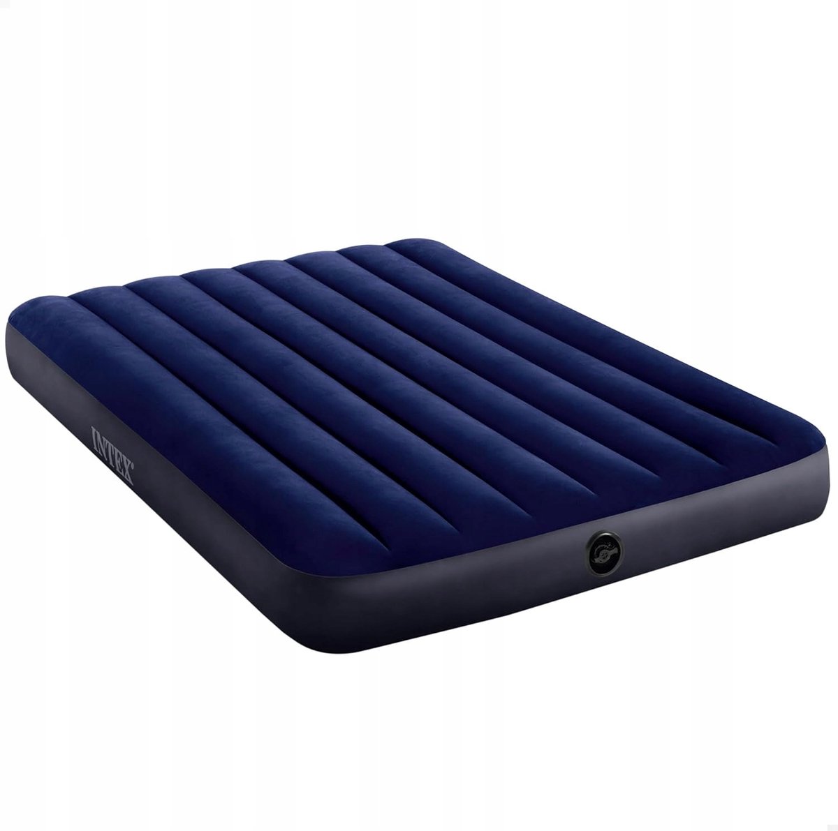 Intex Luchtbed 137x191x25 cm Fiber-Tech Comfortabel Blauw