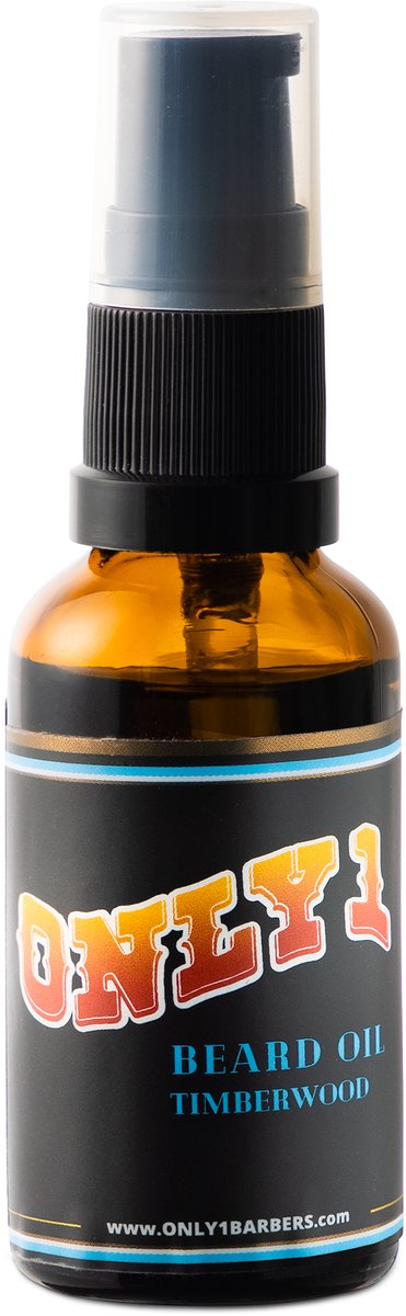 ONLY 1 Beard Oil – Timberwood – Baardolie voor Mannen – 30 ml