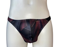 LekkerStout Slim Fit String - Rood - Sexy Herenondergoed | L | | ( LS114 )