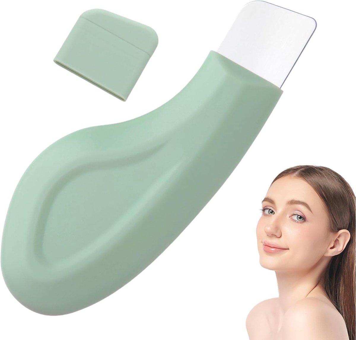 Blackhead Verwijdering Tools - Silicone Blackhead Remover voor Neus - Spatula voor Diepe Reiniging van de Huid - Zachte en Veilige Gezichtsschraper