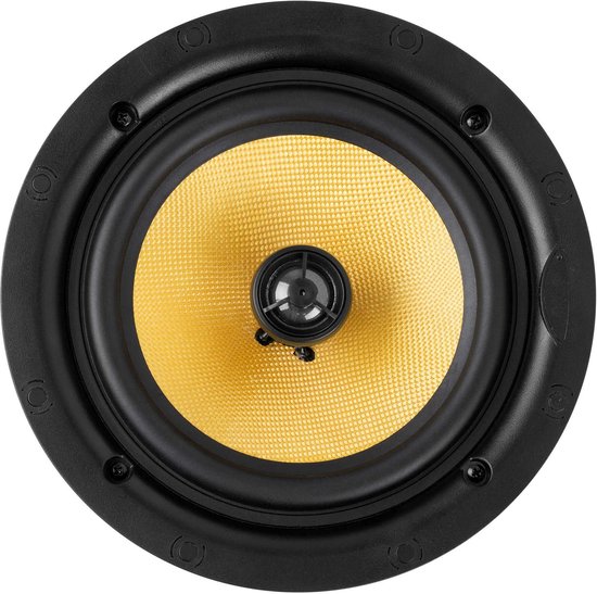 Power Dynamics KVCS8 HQ plafond speaker - IP44 buitenspeaker - Inbouw speaker 8 inch - Wit van Power Dynamics — afbeelding 2