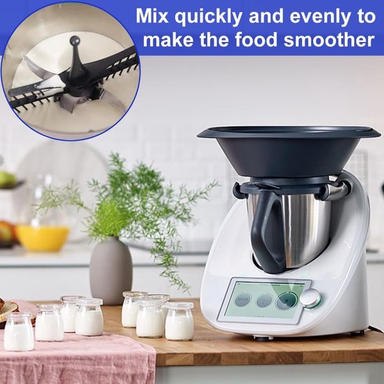 Butterfly-stirring attachment - Thermomix TM5 TM6 TM31 - keukenaccessoires - menger - vervangonderdelen voor Vorwerk Thermomix food processor — afbeelding 5