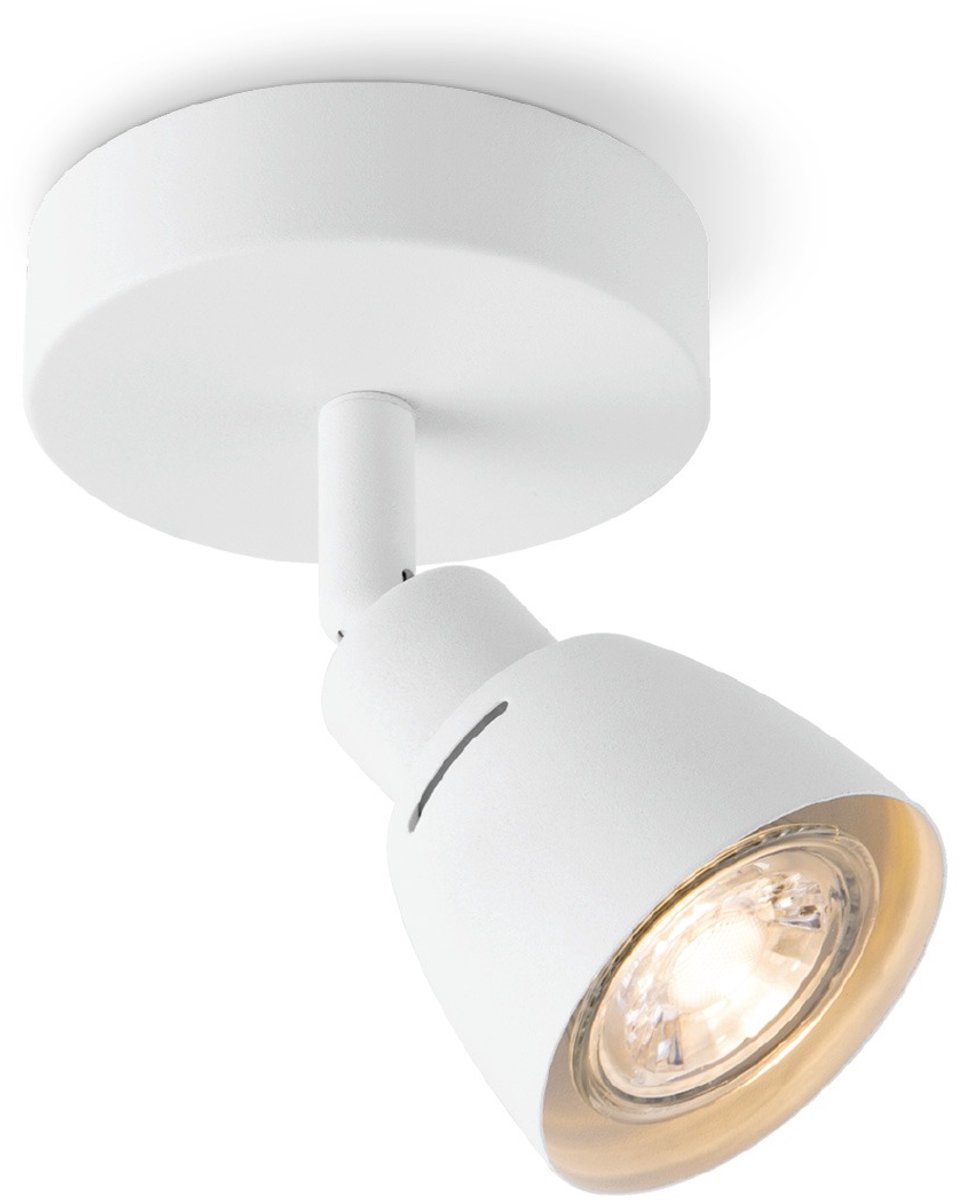 Home Sweet Home - Moderne LED Opbouwspot AKA - Wit - 9.5/9.5/13cm - lichts plafondspot - g