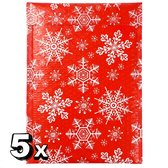 Verzendzakken Kerst 23x30 cm - 5 Stuks - Luchtkussen Verzendenveloppen - Extra Stevig & Vochtbestendig - Brievenbuspost