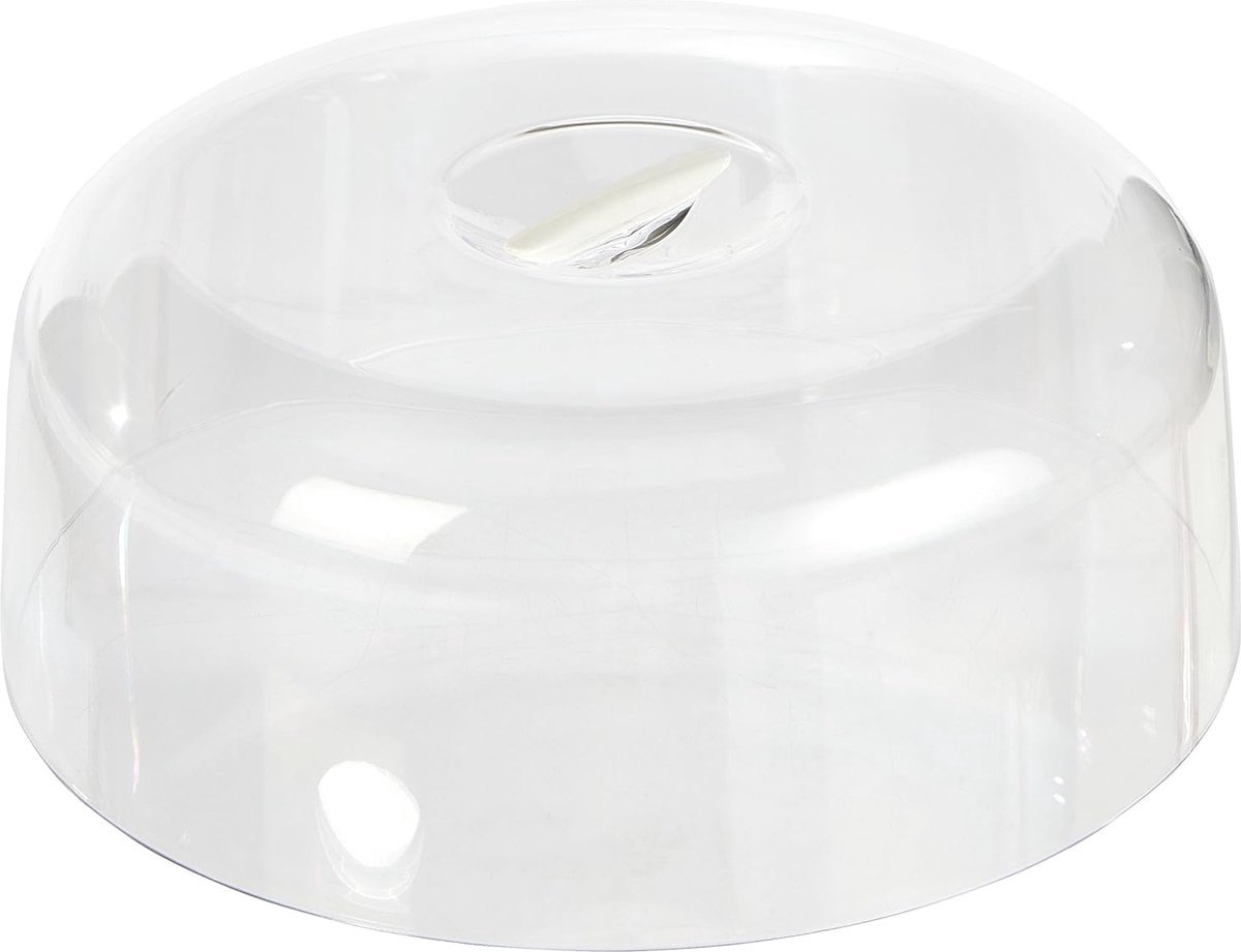 Stunq® Feeling, taartdeksel, kunststof - wit, Ø29 x h11,5 cm