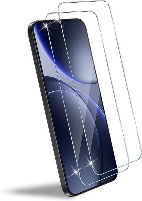 Protection d'écran en Glas Tempered Glass Casemania Glas compatible avec Oppo Find X9 Pro - Protection intégrale - Lot de 2
