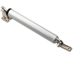 Ferme-porte hydraulique - Ferme-porte automatique - Aluminium - Ressort de porte - Installation facile - Réglable - Pour usage intérieur et extérieur - Argent