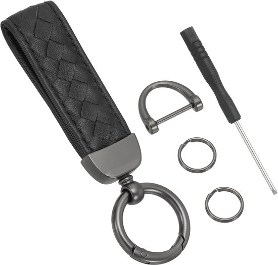 Lederen Auto Sleutelhanger Case Cover Houder Voor Jaguar XE XF XJ F-Pace F-Type