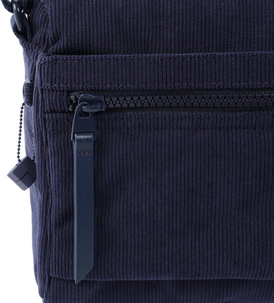 Hedgren Eye Sac bandoulière femme avec protection RFID – Petit – Velours Peacoat Blue