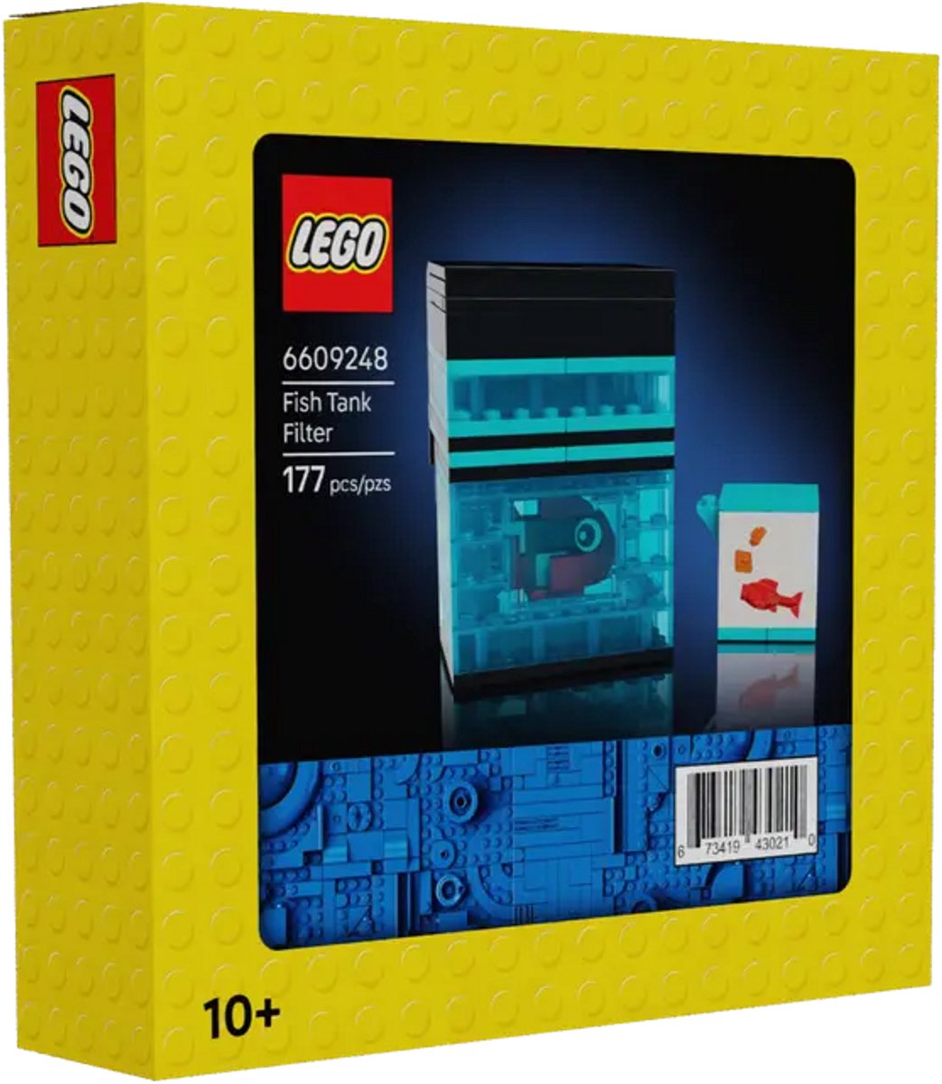 LEGO Exclusive 6609245 - Fish Tank Filter & Fish Food - Uitbreiding voor het Aquarium