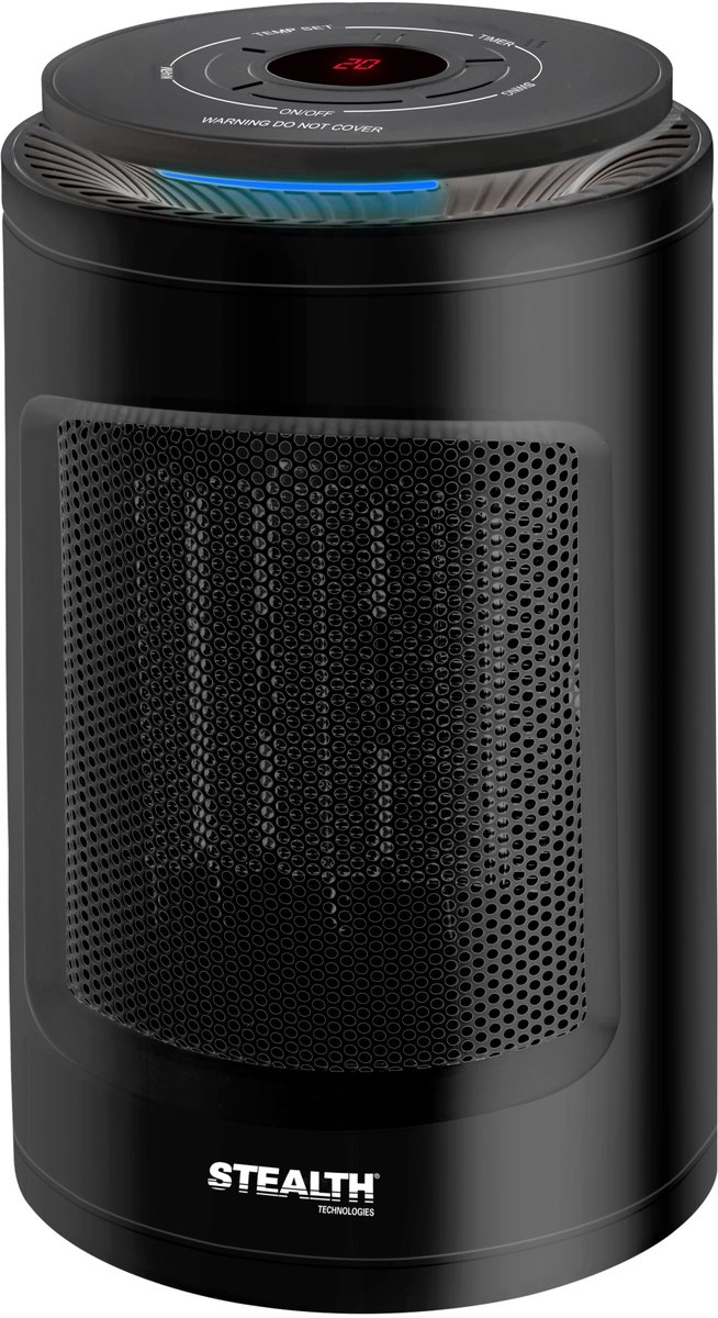 Stealth ST-PTC1200W Hot en Cool Air Fan - Compacte 2-in-1 verwarming en verkoeling