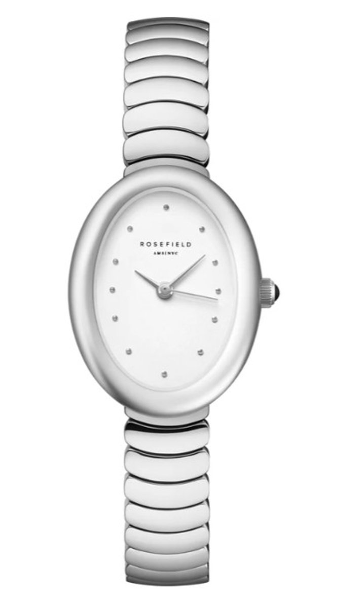 Rosefield OVWSSS-OV20 - Oval White - Horloge
