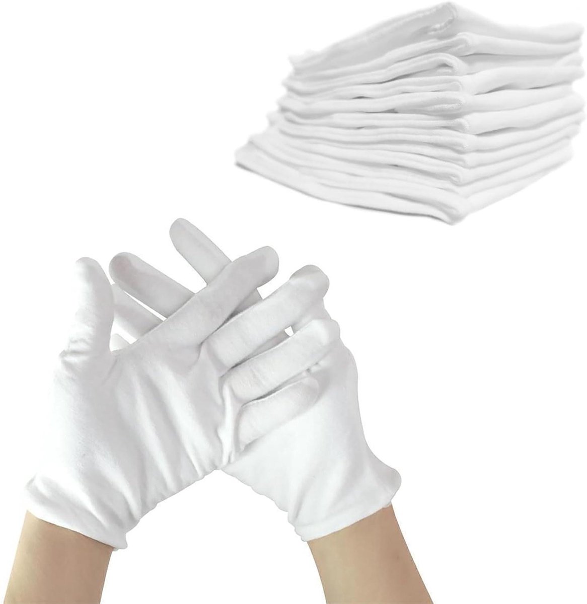 Provento - Katoenen Handschoenen voor Eczeem en Droge Handen in Drie Maten