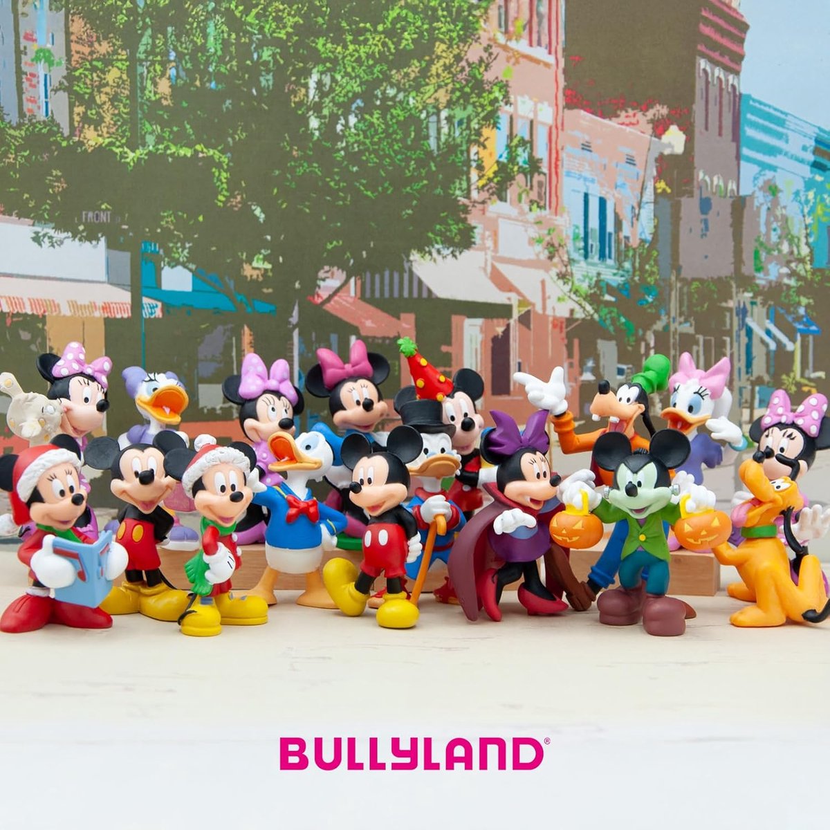Bullyland 15349 – Speelfiguur en verzamelfiguur Minnie Mouse uit Disney, ca. 7 cm – levensecht en detailrijk vormgegeven – ideaal als taartfiguur en klein cadeautje voor kinderen vanaf 3 jaar. — afbeelding 5
