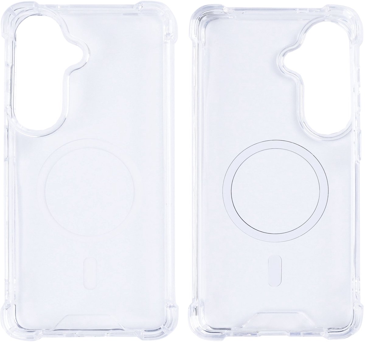 Rixus Anti-Burst Case With MagSafe For Samsung Galaxy S26 Transparent