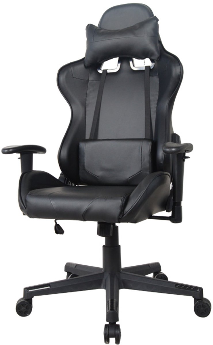 VDD - Gamestoel - Game stoel - Gamestoel ergonomisch - Gamestoel bureaustoel - Bureaustoel - Bureau stoel - Bureaustoel zwart - Bureaustoel ergonomisch