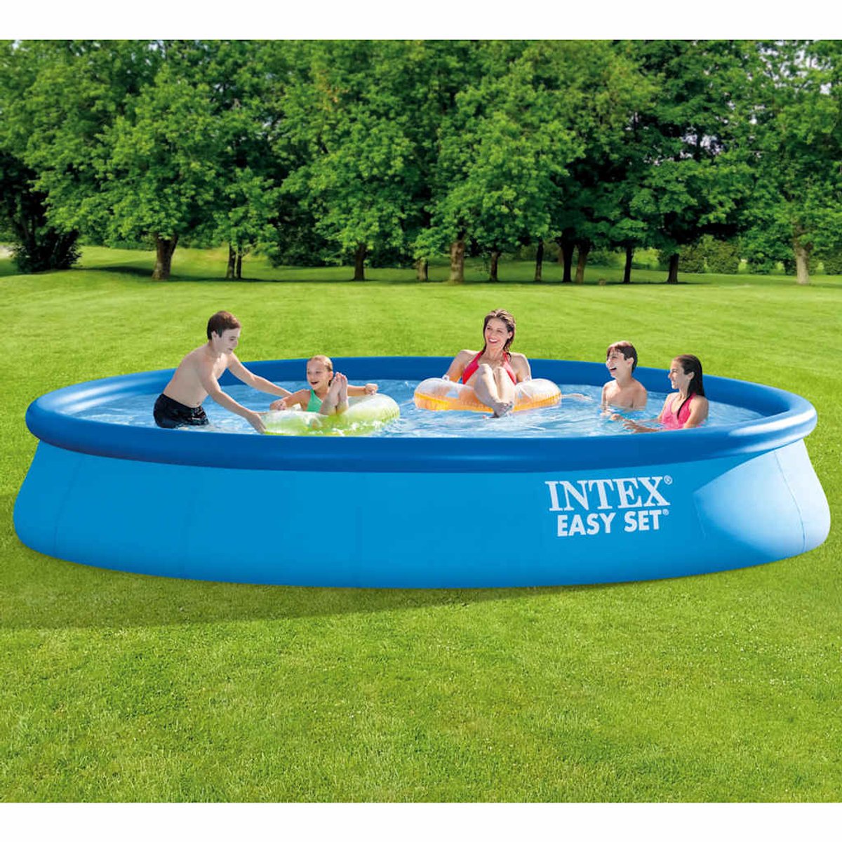 Intex Easy Set Pool Set - Ø 457 x 84 cm met filterpomp