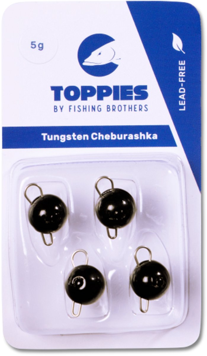 Toppies Tungsten Cheburashka Black 5gr