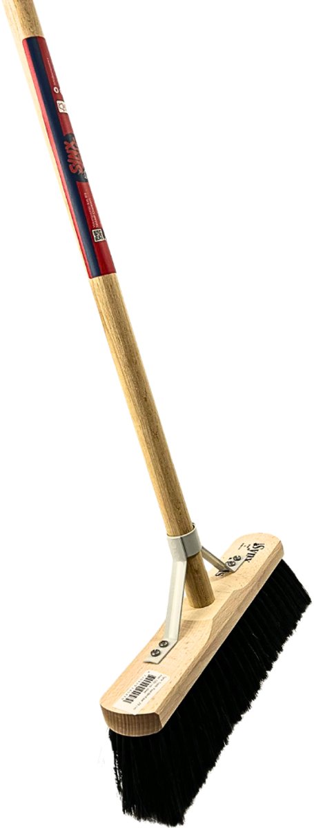 Synx Tools bezem Zaalveger Paardenhaar 30 cm - Kamerveger veger - Zachte bezem - Bezemsteel - Veger schoonmaken - BinnenBezem zacht - Compleet met steel 130 cm van Synx Tools — afbeelding 3
