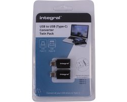 Integral Adapter(2x) Usb-a > Usb-c