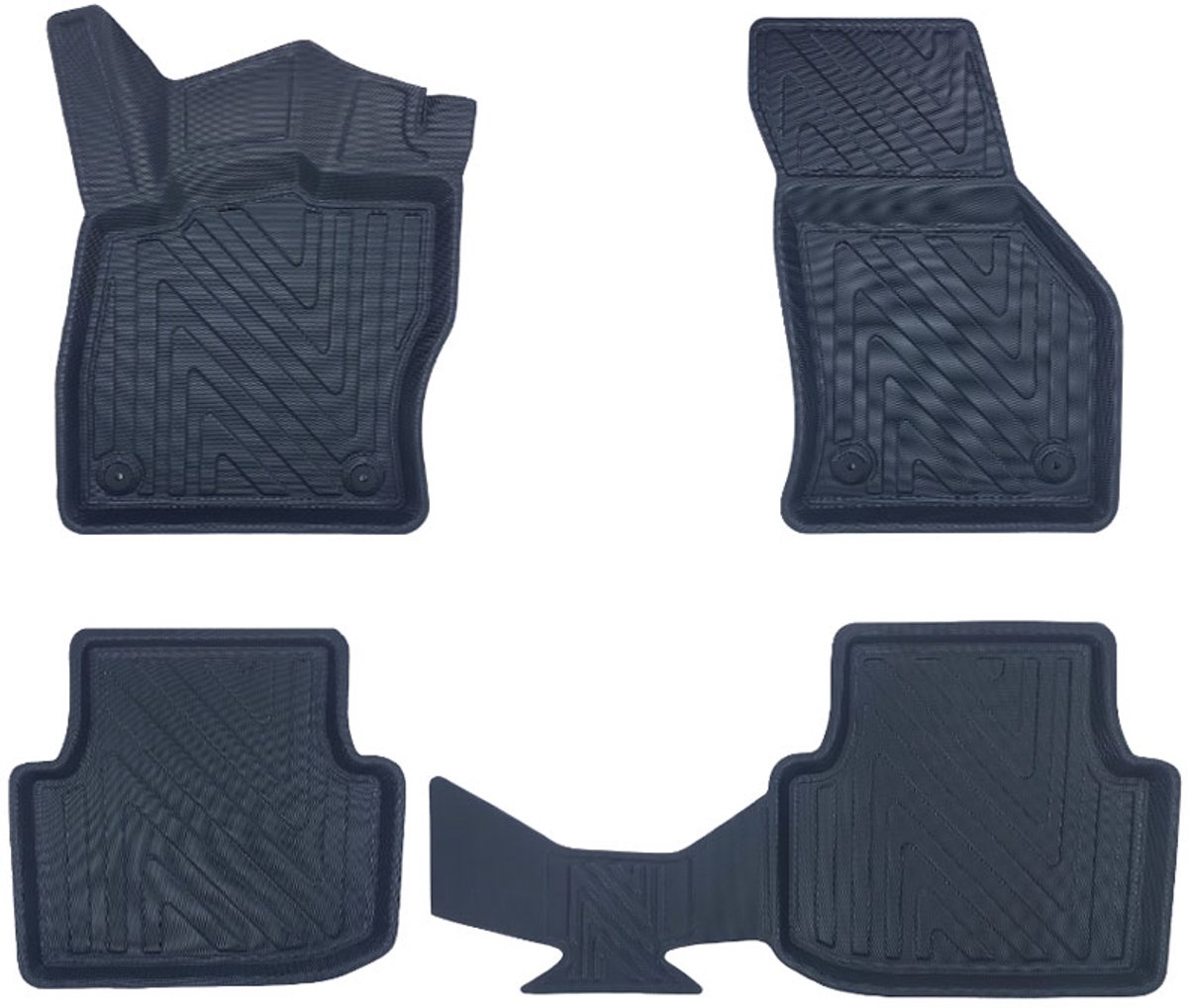 Rubbermatten Cupra Formentor 2020-2023 (complete set) - Premium carbonlook