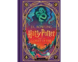 Omslag van Harry Potter and the Goblet of Fire (Harry Potter, Book 4) (Interactive Illustrated Edition)