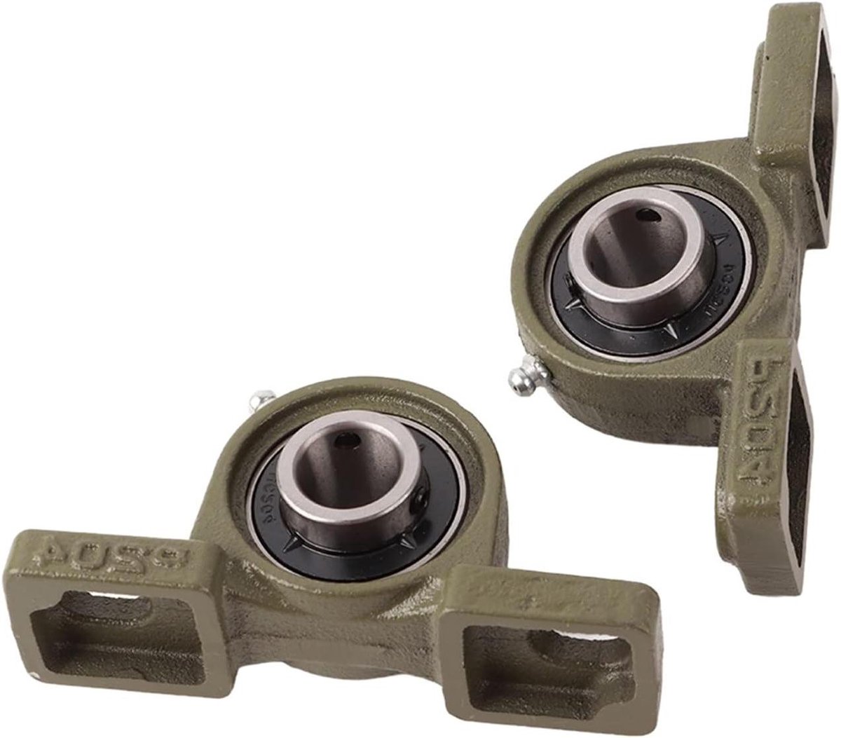 Provento - Kussen Blok Lager 2 Stuks voor Zelfuitlijnend 20mm Boring - Gemonteerd Lager met Bal - Duurzame Kussen Blok Lagers
