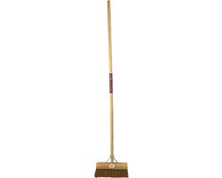 Synx Tools bezem Coco binnenbezem 30cm - Zachte bezems - kokos - Zaalveger - Bezemsteel - Veger - Tuin - Schoonmaken - Zachte binnen bezem kokos Met steel 150cm van Synx Tools — afbeelding 4